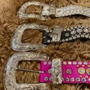 Kippys | Accessories | Genuine Leather Swarovski Crystal  display picture 1